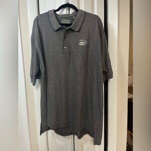 100% cotton Navy & Gray Monochrome FLORIDA GATORS Polo Golf Shirt - Thomas Bros